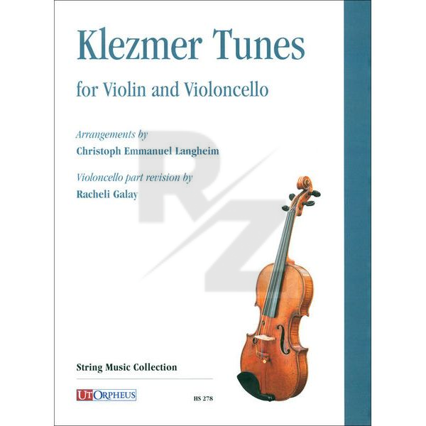 Image UT Orpheus Edizioni Klezmer Tunes Violin Cello