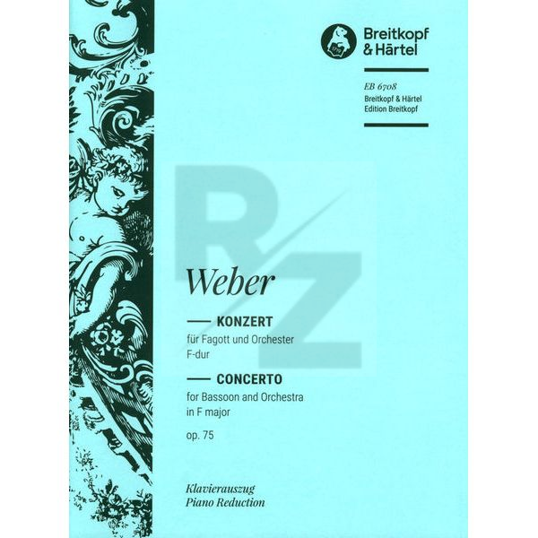 Image Breitkopf & Härtel Weber Fagottkonzert F-dur
