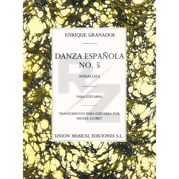Image Union Musical Ediciones Granados Danza Espanola No. 5