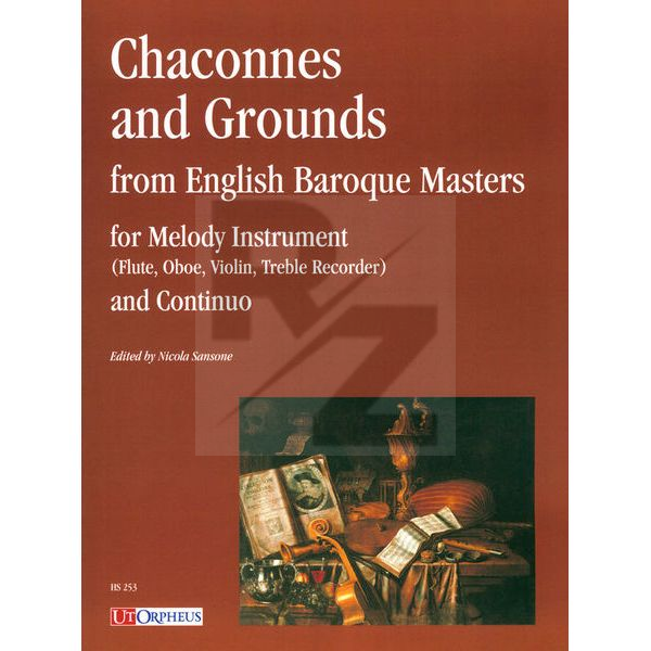 Image UT Orpheus Edizioni Chaconnes and Grounds