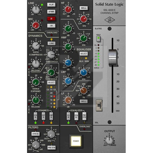 Universal Audio SSL 4000 E Channel Strip Image Universal Audio SSL 4000 E Channel Strip
