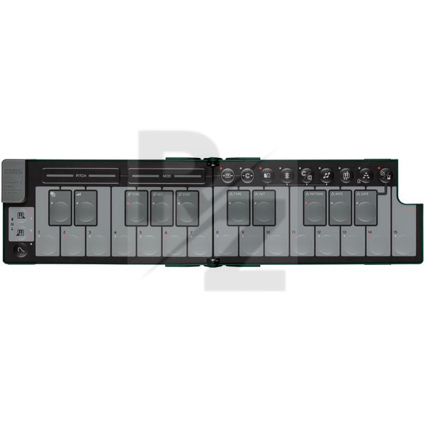 Image Korg nanoKEY Fold Alpine Green