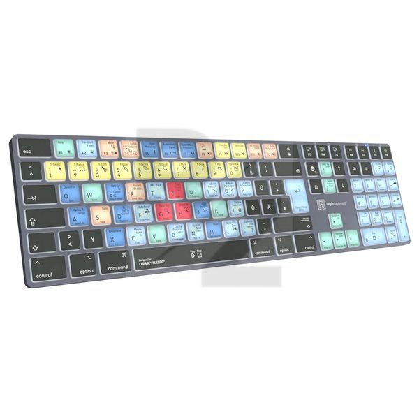 Image Logickeyboard Titan Steinberg Cubase DE Mac
