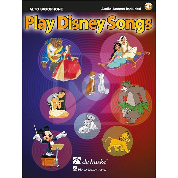 Image Hal Leonard Play Disney Songs Alto Sax