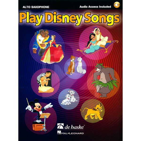 Image Hal Leonard Play Disney Songs Alto Sax