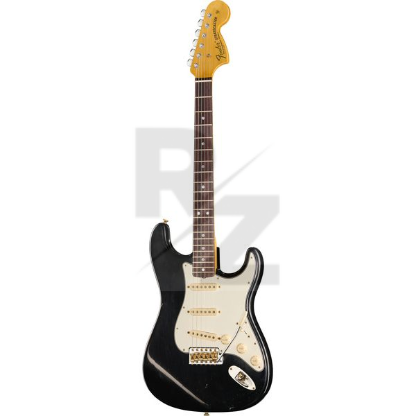 Image Fender 69 Strat BLK Journeyman Relic