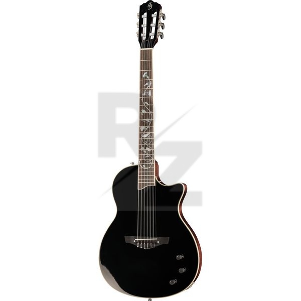 Harley Benton Nashville Nylon Plus Black Image Harley Benton Nashville Nylon Plus Black