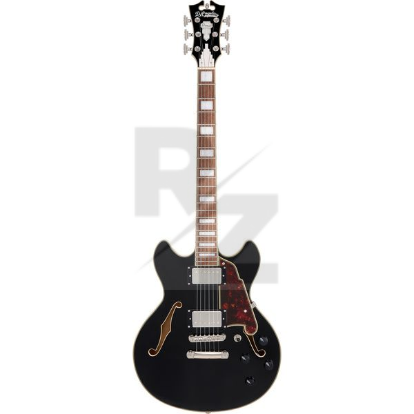 D'Angelico Premier Mini DC Solid Black Image D'Angelico Premier Mini DC Solid Black