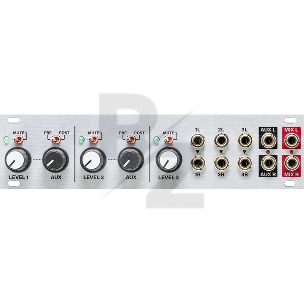 Image Intellijel Designs Aux Mix 1U