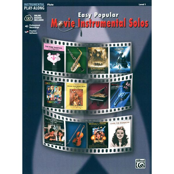 Image Alfred Music Publishing Movie Instrumental Solos Flute