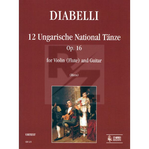 Image UT Orpheus Edizioni Diabelli 12 Ungarische Tänze