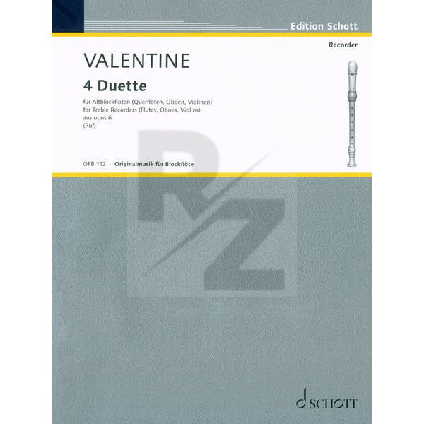 Image Schott Valentine 4 Duette