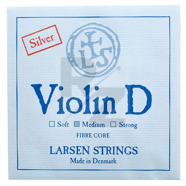 Image Larsen Violin String D Silver Medium