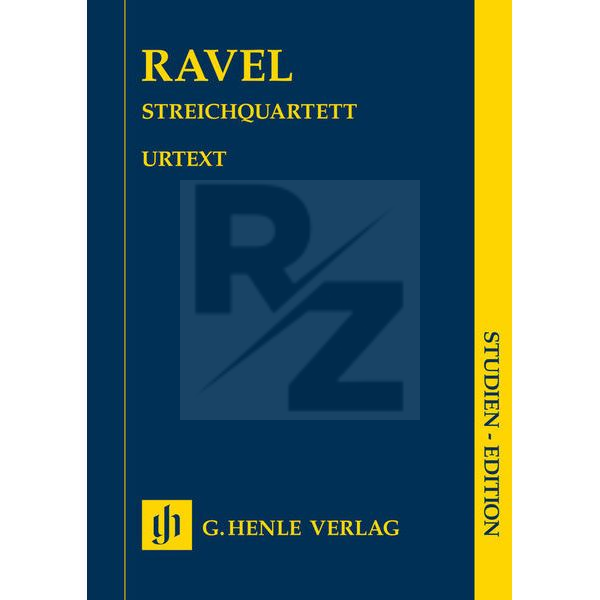Image Henle Verlag Ravel Streichquartett