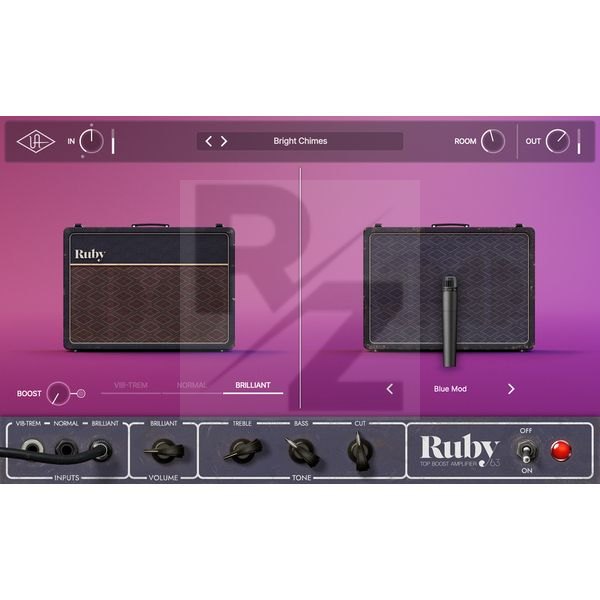 Image Universal Audio Ruby '63 Top Boost Amp