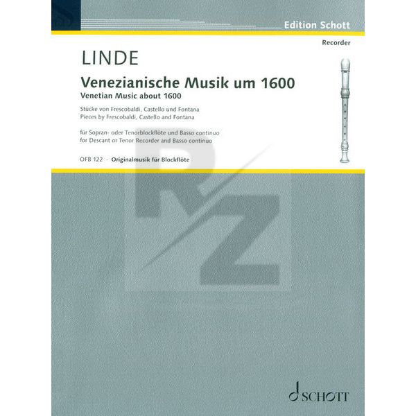 Schott Venezianische Musik um 1600 Image Schott Venezianische Musik um 1600
