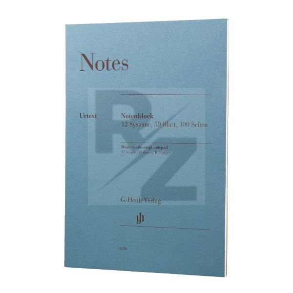 Image Henle Verlag Notenblock