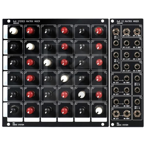 Image ADDAC 814 6x6 Stereo Matrix Mixer