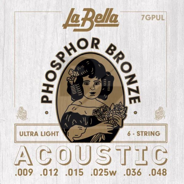 Image La Bella 7GPUL Phosphor Bronze UL
