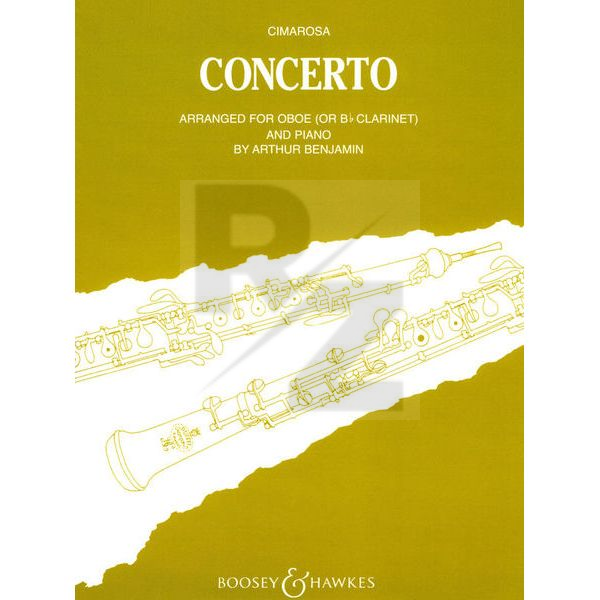 Image Boosey & Hawkes Cimarosa Concerto c-moll Oboe