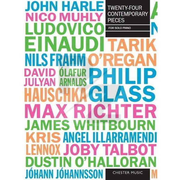 Image Chester Music 24 Contemporary Pieces