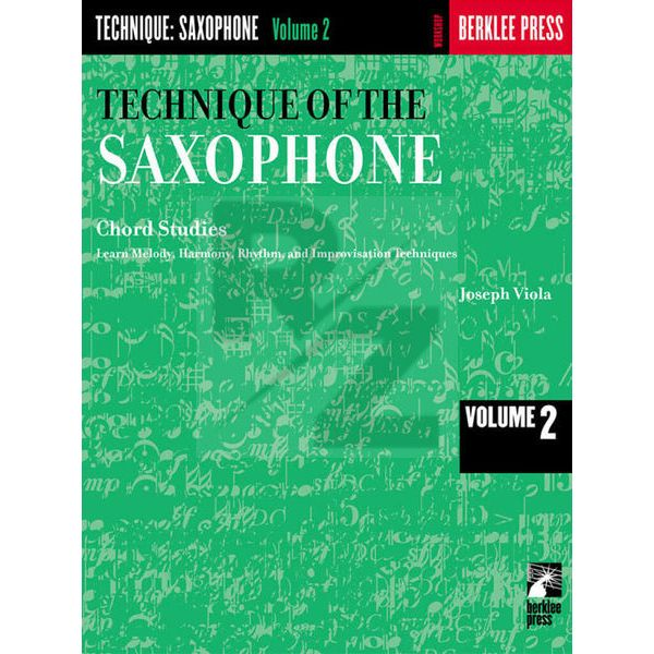 Image Berklee Press Technique of the Saxophone 2