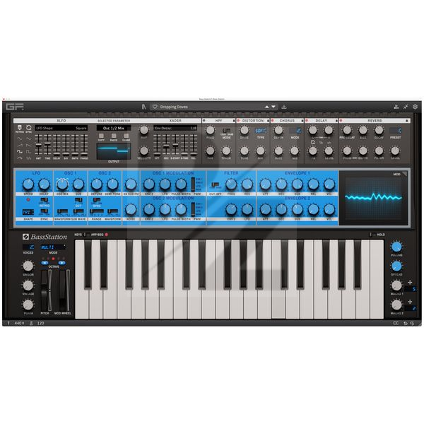 Image GForce Novation Bass Station