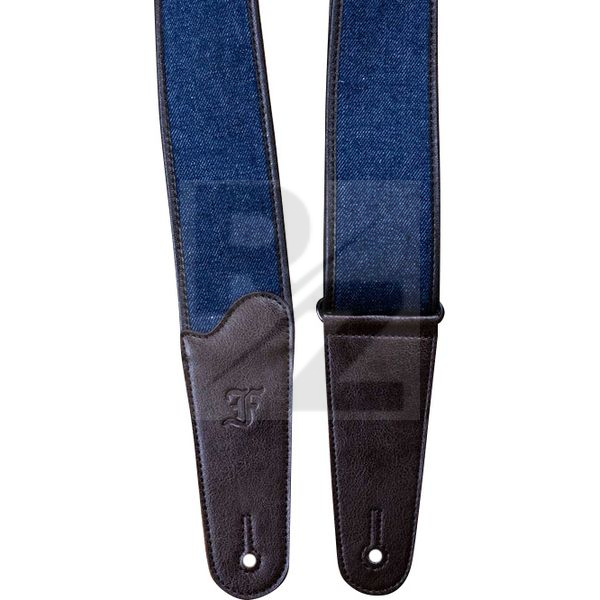 Image Furch Guitarstrap Denim Blue Vegan