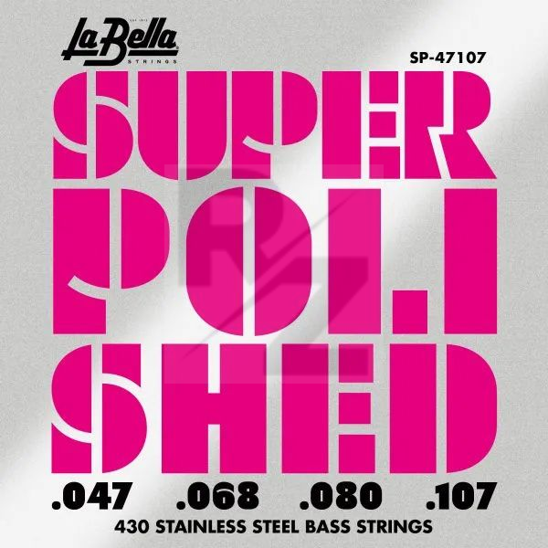 Image La Bella SP-47107 Super Polished Bass