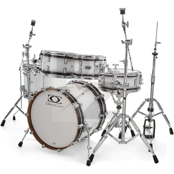 Image DrumCraft Series 6 Studio White Burst
