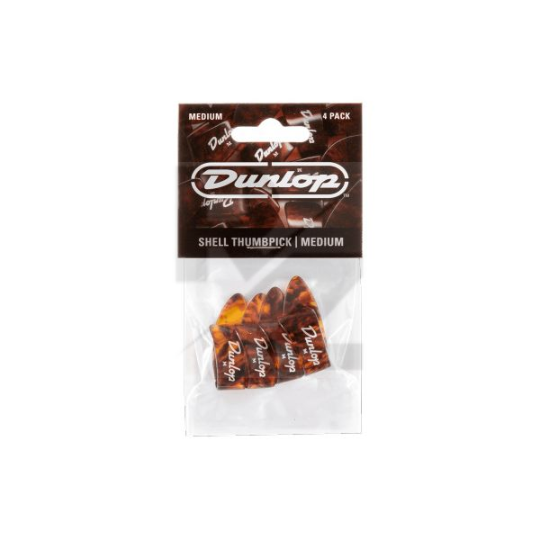 Image Dunlop Thumb Pick med. Shell 4er Set