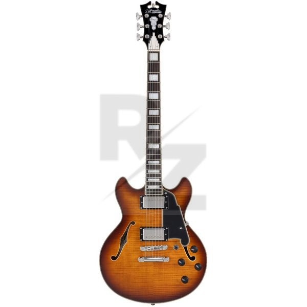 D'Angelico Premier Mini DC Dark Ice Tea Image D'Angelico Premier Mini DC Dark Ice Tea