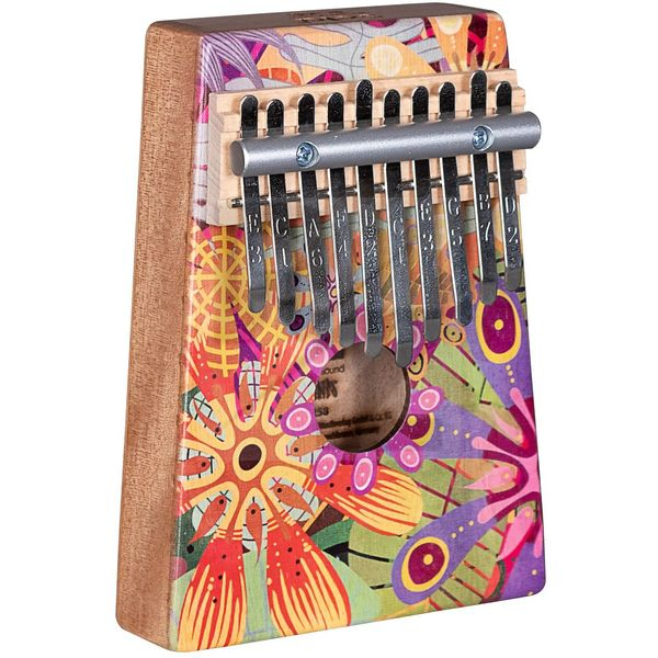 Image Sela Kalimba 10 Flower Power