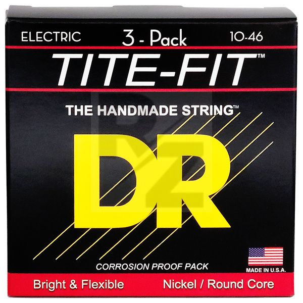 Image DR Strings Tite-Fit MT-10 3-Pack