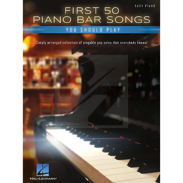 Image Hal Leonard First 50 Piano Bar Songs