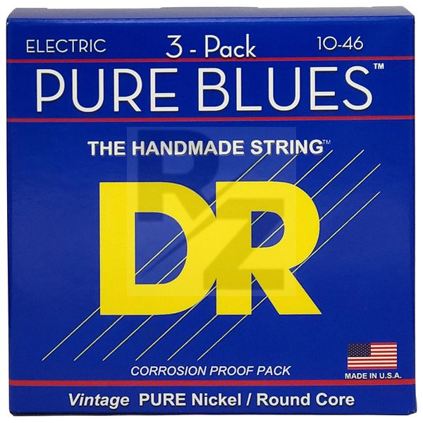 Image DR Strings Pure Blues PHR-10 3Pack