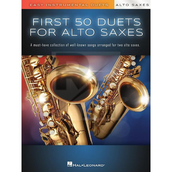 Image Hal Leonard First 50 Duets Alto Sax