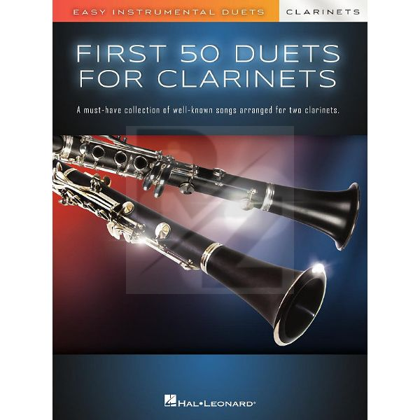 Image Hal Leonard First 50 Duets Clarinet