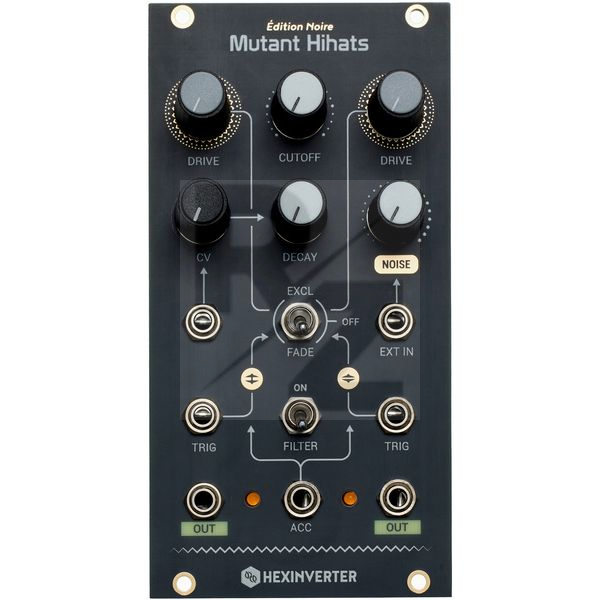 Hexinverter Électronique Mutant Hi-Hats Image Hexinverter Électronique Mutant Hi-Hats