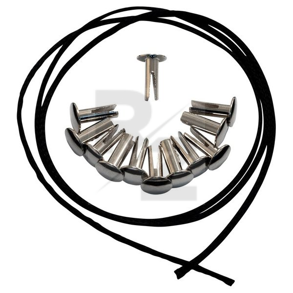 Image Black Swamp Percussion Nickel Plated Rivets, Cord