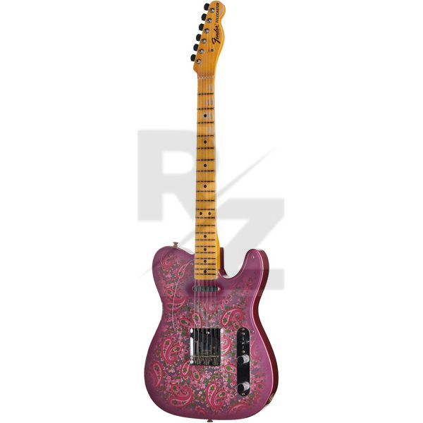 Fender 68 Tele Pink Paisley Relic Image Fender 68 Tele Pink Paisley Relic