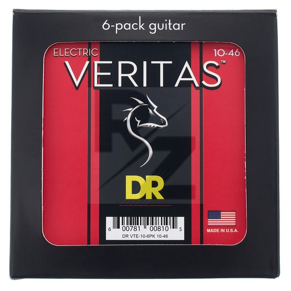 Image DR Strings Veritas VTE-10 6-Pack