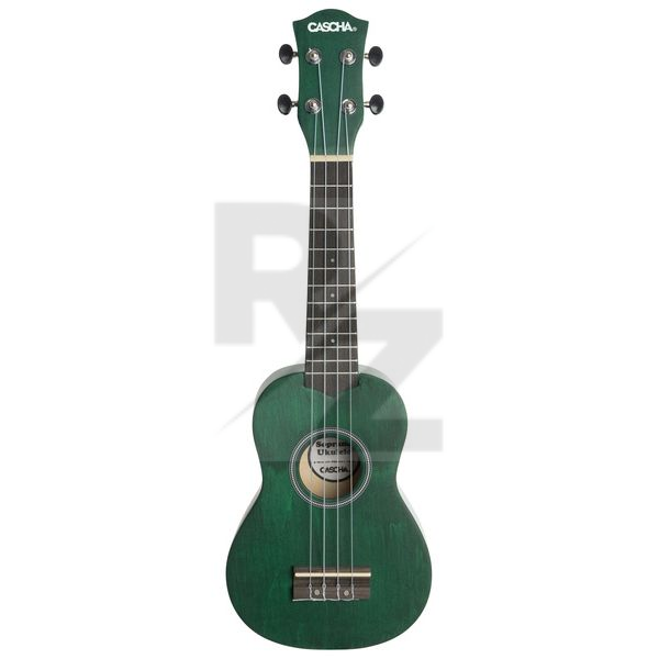 Image Cascha Soprano Uke Linden Set GRN